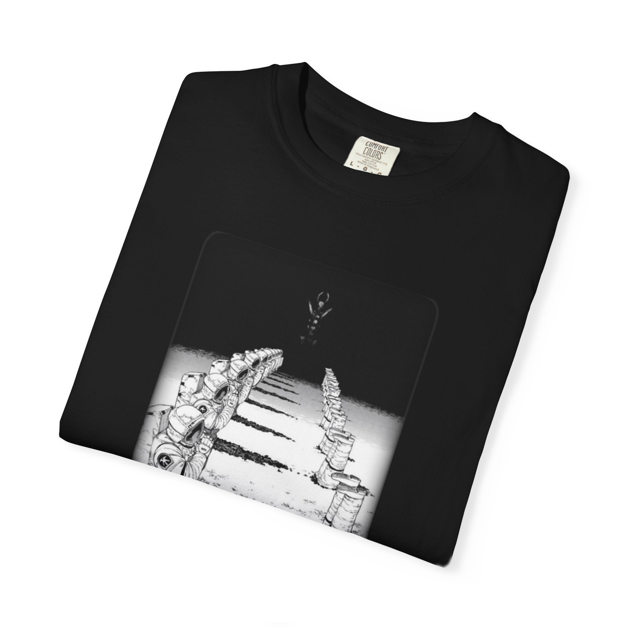 Chainsaw Man Darkness Devil T-Shirt | Black & White Manga Graphic Tee | Japanese Anime Streetwear