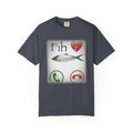 Fih Heart Break Call Meme Shirt | Funny Fish Pun Graphic T-Shirt